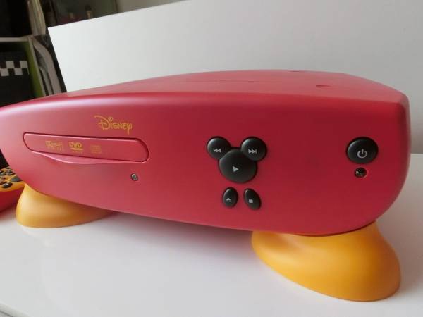 ☆ディズニー DVD/CDプレイヤー DVD-2000J-C ディズニーDVD/CD
