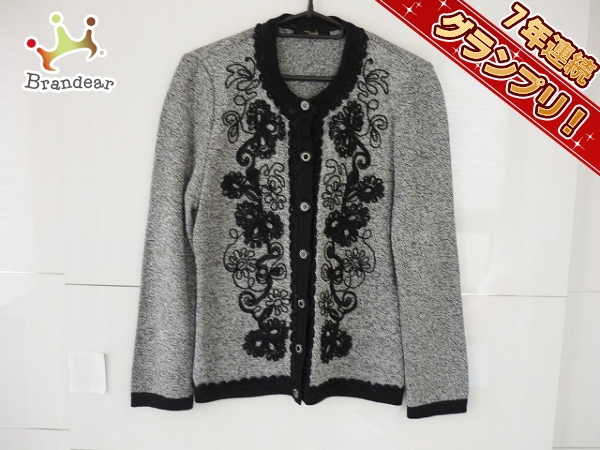マダムジョコンダ カーディガン MJ9 レディース 美品 刺繍