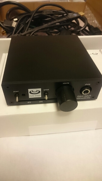 PURE SPEEDD(SAYA) DAC&ヘッドホンアンプ DSA192UT 中古
