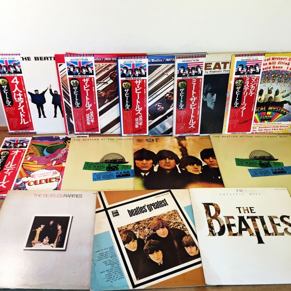 LP2197 The Beatlesレコードセット12枚 帯付 EAS ポスター等