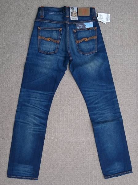 【新品】NUDIE JEANS ヌーディ―ジーンズ STRAIGHTALF W28 L32