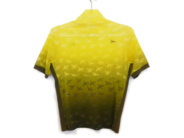 トランク●半袖/ハイネックカットソー/40/イエロー/レディース