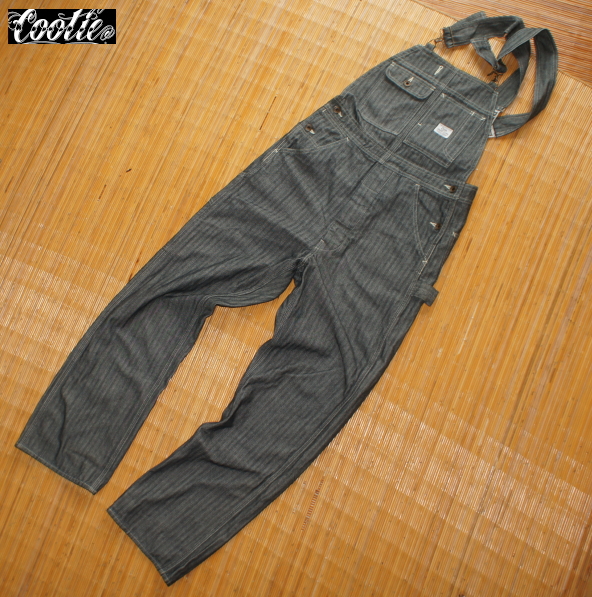 送料込★美品 クーティー cootie 1wash オーバーオール★W30