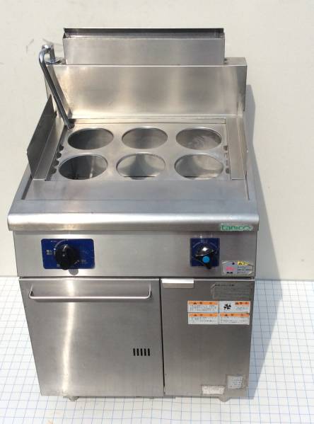 タニコー TU-60N LPガス tanico 角槽 ゆで麺 ゆで麺器 茹で麺機