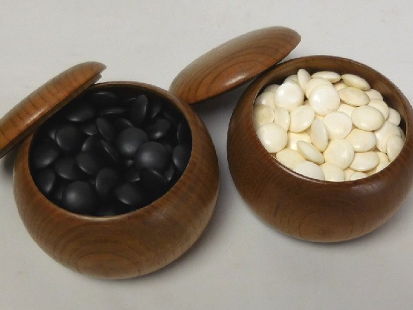 ☆蛤 碁石セット【囲碁】#663