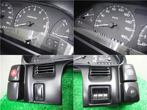 S13 シルビア 後期 純正 メーター メーターフード パーツ 日産用
