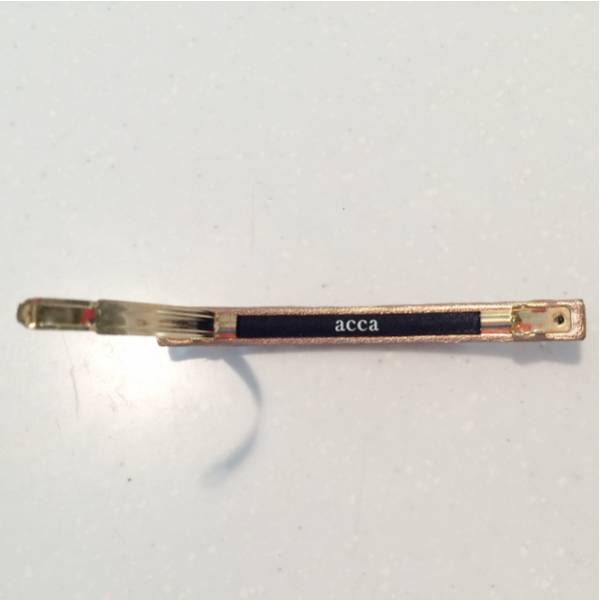 acca ハートがスワロフスキー 茶系 美品_2