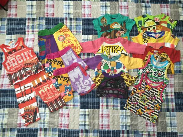 JAM・ラブレボ・グラグラ大量セット80&90サイズ☆セットアップ