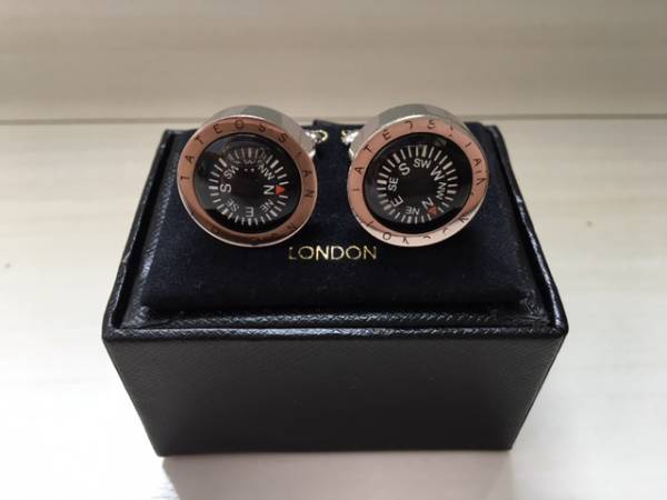 Tateossian タテオシアン コンパス型カフリンクス