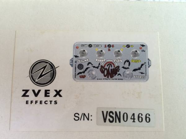 新品未使用 Z.VEX Sonar トレモロ