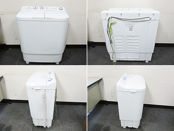 ◎美品 実働品 売切り Haier 4.0Kg 二槽式洗濯機 JW-