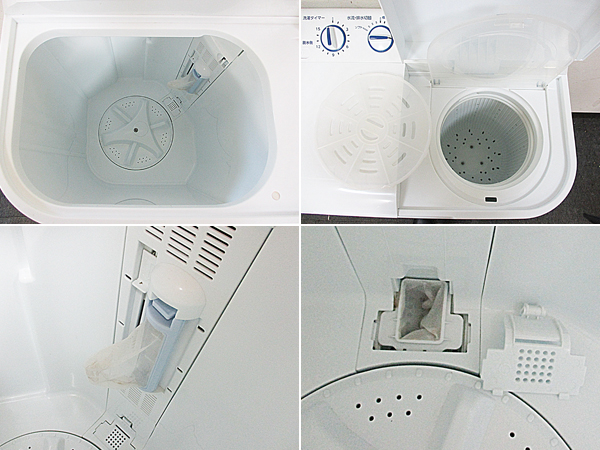◎美品 実働品 売切り Haier 4.0Kg 二槽式洗濯機 JW-