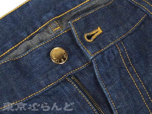 005006594 ヴィトン ジーンズ デニム #44 インディゴブルー 1◆