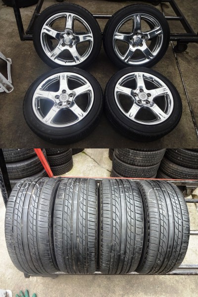235/45R17　ヨコハマ　ECOS　ES300　トヨタ　アリスト　純正