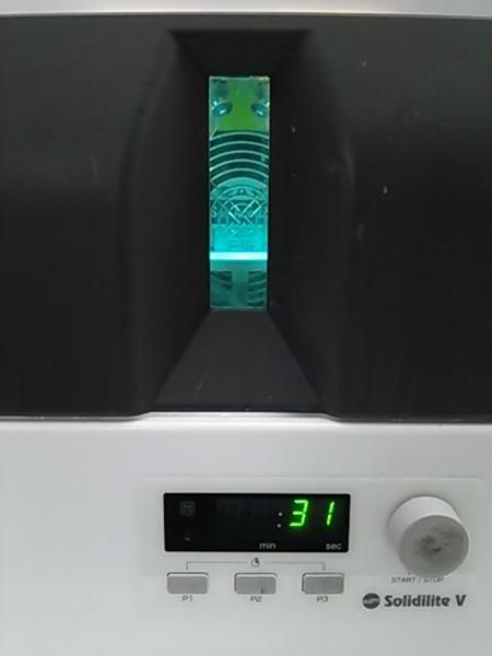 松風 ソリディライトV SSLV-1 歯科技工 重合装置 動作良好 ソリディ