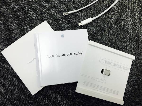 【大幅値下げしました】AppleThunderboltDisplay27インチ 大幅値下げしました】AppleThunderboltDisplay27インチ Apple
