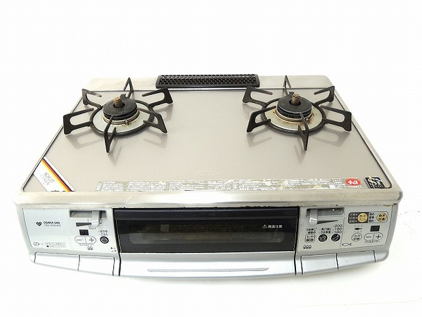 中古 Rinnai リンナイ RTS-S660VGAS-R 都市ガス コンロ O1929656