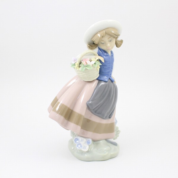 ♡ 【LLADRO 】リヤドロ「甘い花の香り」5221 甘い花の香り リヤドロ □LLADRO⁄リヤドロ5221 置物 フィギュリン