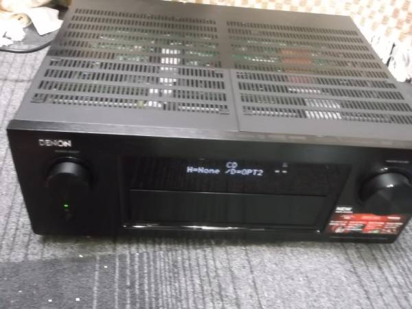 DENON AVR-X4000 レシーバー 通電するが落ちる ②