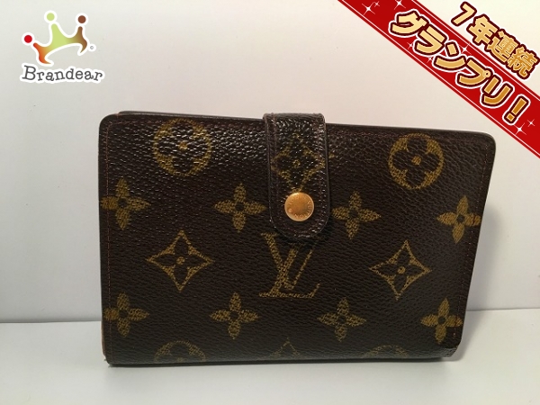 ルイヴィトン 2つ折り財布 モノグラム フレンチ・パース T61218