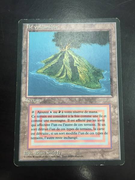 Tropical  FBB　フランス語　黒枠 初夏セール》 Volcanic Island フランス語黒枠 他言語 FBB 仏 《初夏
