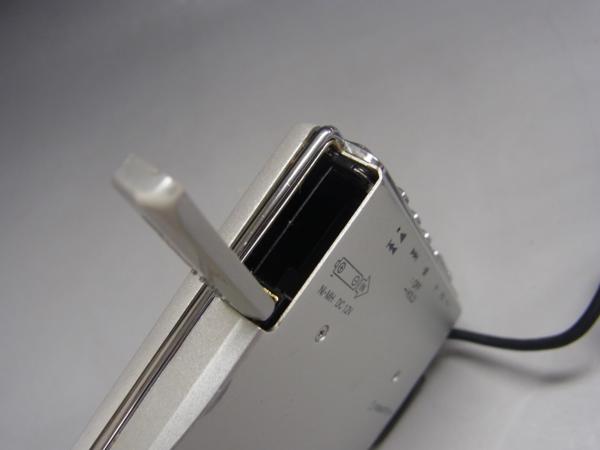 ▽SHARP/シャープ Auvi MD-DS77-S 高音質MDプレーヤー (HCR4S