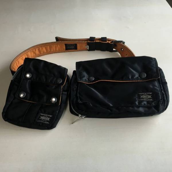 ポーター ×BEAMS　ベルト＆ポーチ、マルチポーチセット