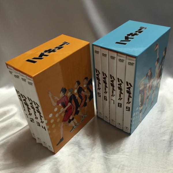 ハイキュー!! 　初回生産限定版　収納BOX付き　DVD 全9巻セット