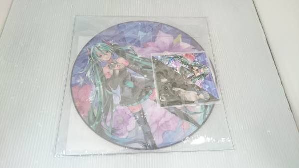 ジョージア　初音ミク　ピクチャーレコード　限定　未開封