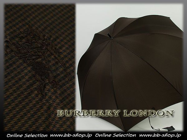 ◇1109◇BURBERRY バーバリー 新品本物男性用チェック大判雨傘