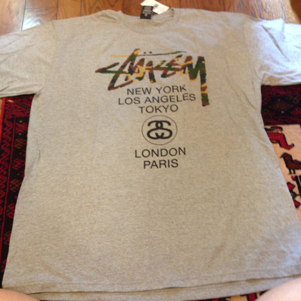 新品レア物！STUSSY ステューシー 半袖Tシャツ！XL