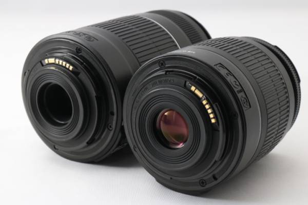 ☆極上美品☆Canon キヤノン EF-S 18-55 IS II 55-250 IS II カメラ