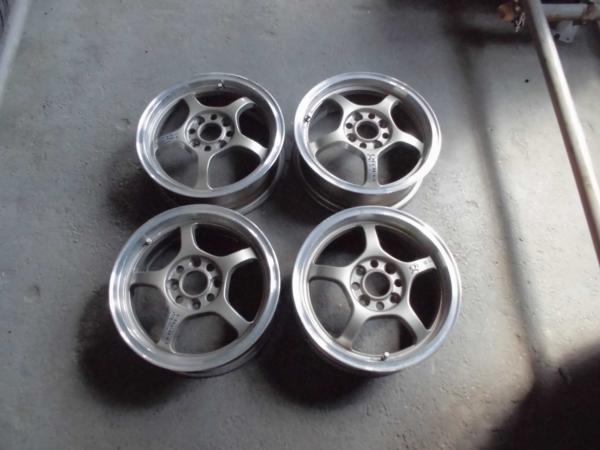 RAYS レイズ グラムライツ 57C 14インチ 5J +43 PCD100 4本