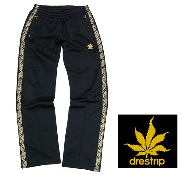 トップス drestrip 小栗旬着！名作！ドレストリップdrestrip 百式ジャージ上下/黒金