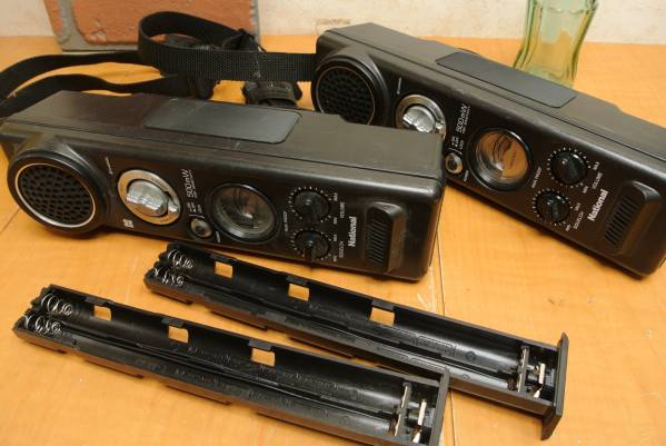 通電OK◆National RJ-360 トランシーバー 2台セット ハンディ機 トランシーバー National ナショナル RJ-360 2台 アマチュア無線