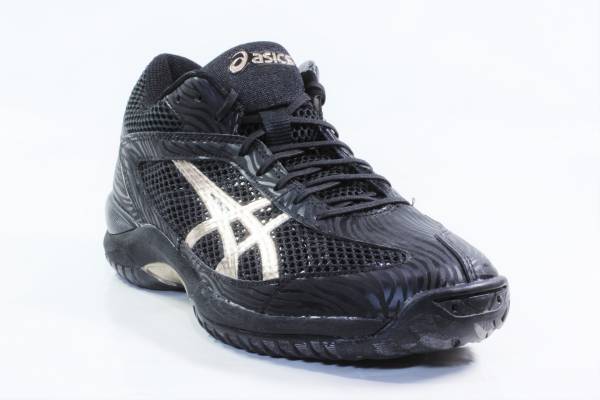 新品！アシックス TBF314　ゲルフープゼロ LO　黒金　24.5cm