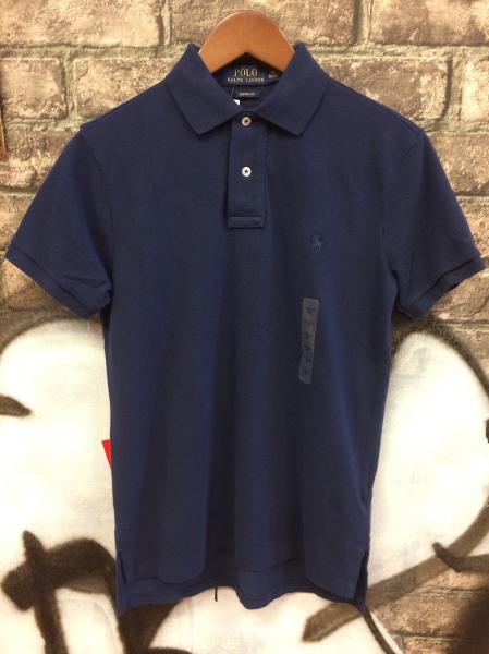 新品未使用 ポロラルフローレン ポロシャツ POLO XS 紺 K2039