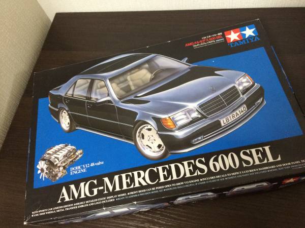 未組立 タミヤ 1/24 AMG メルセデス 600 SEL プラモデル