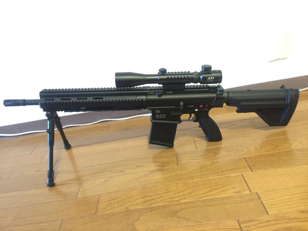 美品 東京マルイ 次世代 HK417 付属品多数 スナイパー
