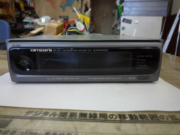 希少 PIONEER carrozzeria RD-L110 レベルメーター 中古品 美品(カー