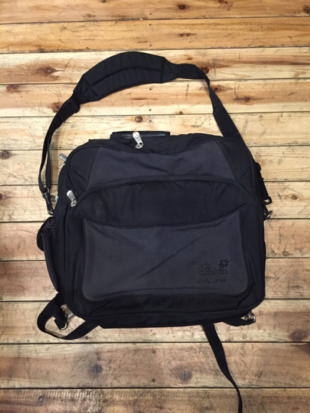 ジャックウルフスキン 3WAY バッグ リュック ショルダー 黒