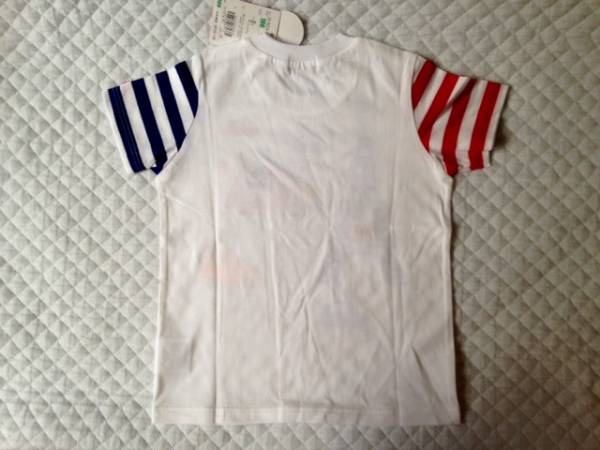 新品ミキハウスプッチーエッフェル塔車Tシャツ100ダブルB