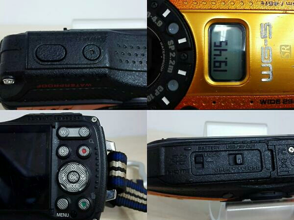 リコー WG-5 GPSOR RICOH WG-5 GPS (オレンジ) デジカメ Ricoh WG-5