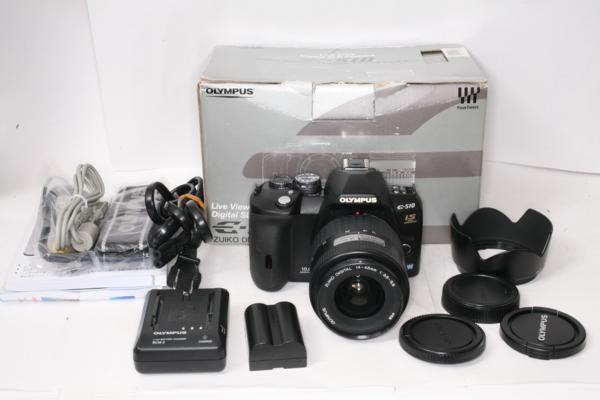 △1円～中古良品△OLYMPUS・オリンパスE-510/ZD14-42mm付！ デジタル