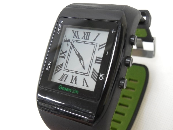 中古Green on GPSナビ ザ・ゴルフウォッチG05腕時計型 T1945768