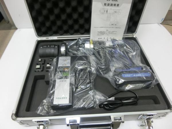 b59 カクタス 圧着工具 クリンプボーイ EV-250L 4.2Ah 新品