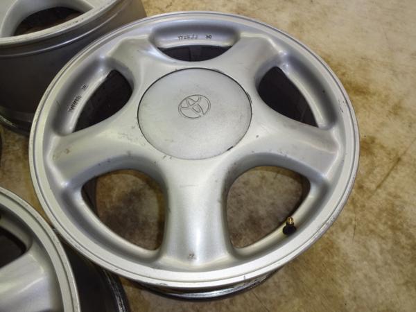 トヨタJZA80スープラ純正 8J，9.5J-17 pcd114.3/5H ホイールのみ