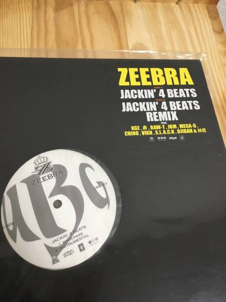 0 ZEEBRA BEATS ⁄ Jackin' Beats レコード JACKIN' REMIX vinyl