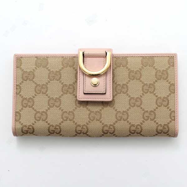 ◇美品◇グッチ◇GGキャンバス 二つ折り長財布・ra33 GUCCI(グッチ