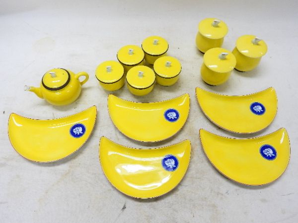 1389/▲茶器揃 深川製 百年庵 急須/湯呑/煎茶碗/皿 煎茶道具